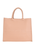 Book Tote, £1,200, Handbags, Nude, Leather, Front view